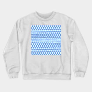 Cornflower blue summer geometric Crewneck Sweatshirt